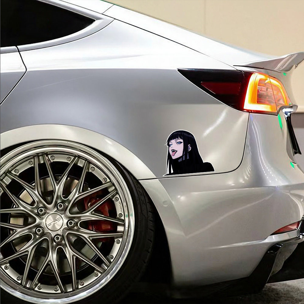 Motorcycle Gear Auto - ملصق سيارة بتصميم أنمي كول لشخصية