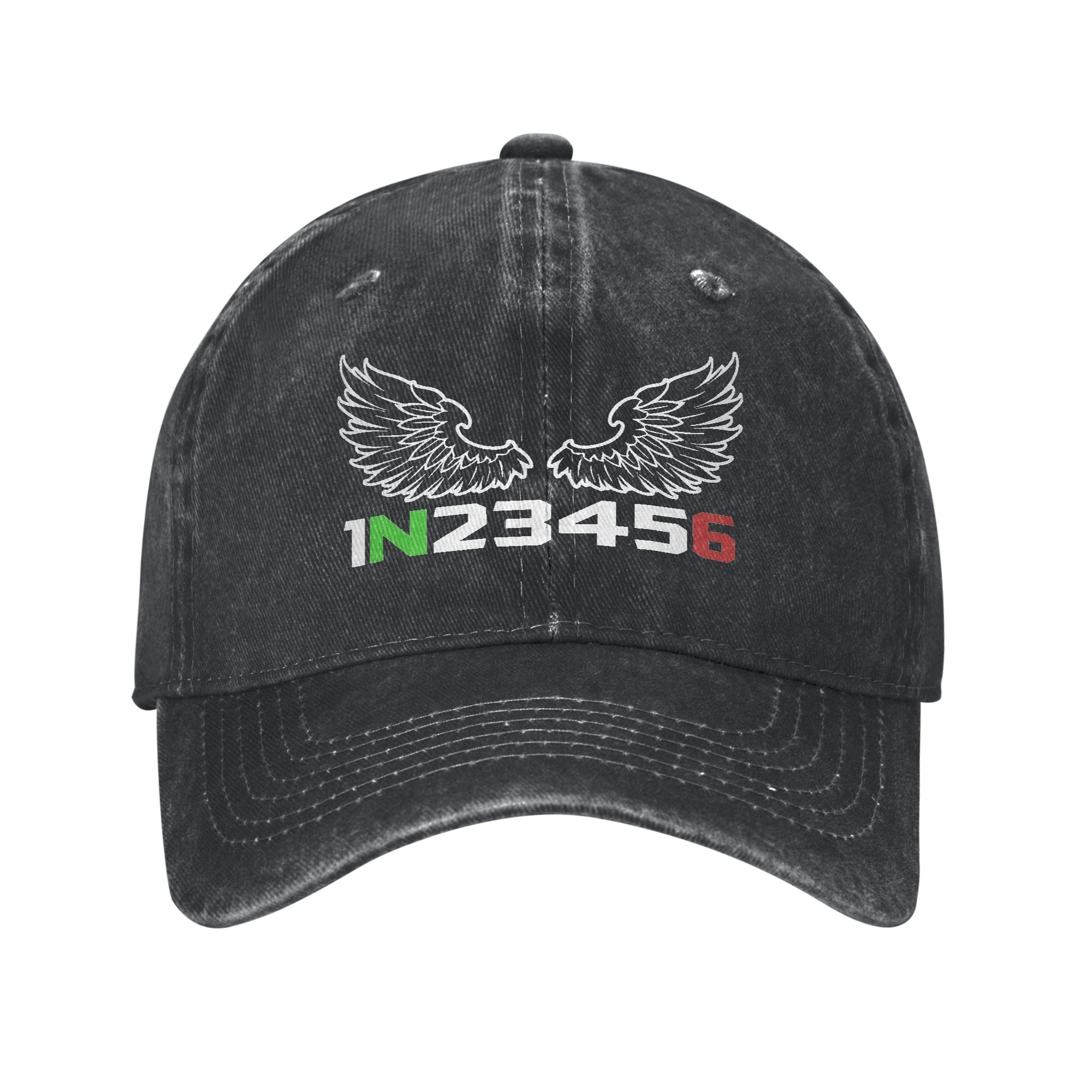 Motorcycle Gear Wash - 1N23456 قبعة بيسبول للجنسين بتصميم أنجل