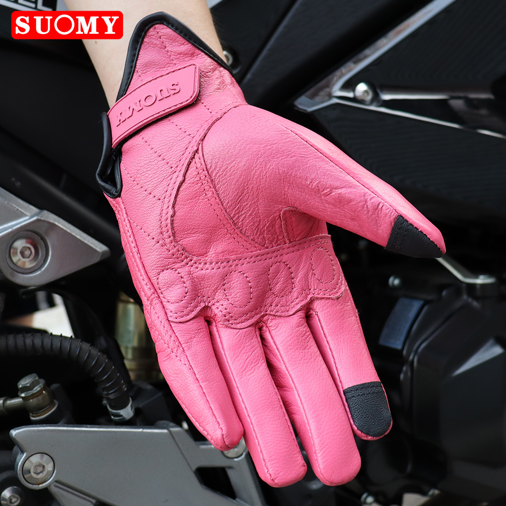 SUOMY سيدة الوردي الرجعية الجل - مراجعة Xs Motorcycle Gear وسعره