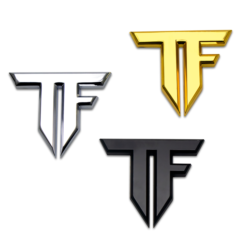1 قطعة ثلاثية الأبعاد معدن TF  - مراجعة Motorcycle Gear Icon وسعره