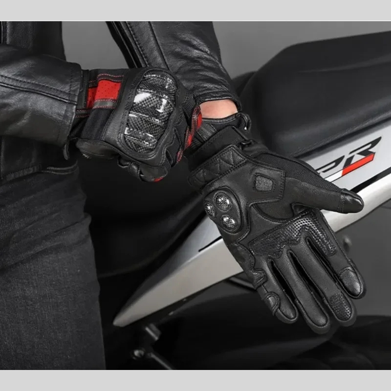 قفازات دراجات نارية من الجلد م - مراجعة Xs Motorcycle Gear وسعره