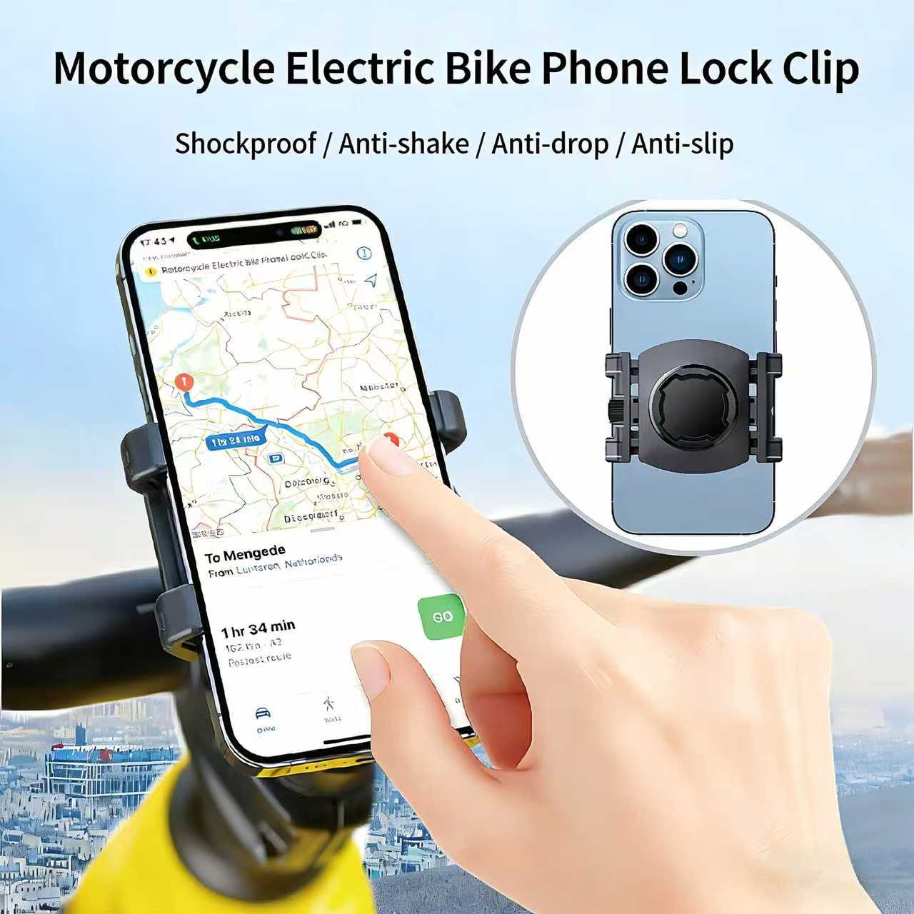 حامل هاتف خلوي للخوذة، حامل نص - مراجعة Motorcycle Gear Video وسعره