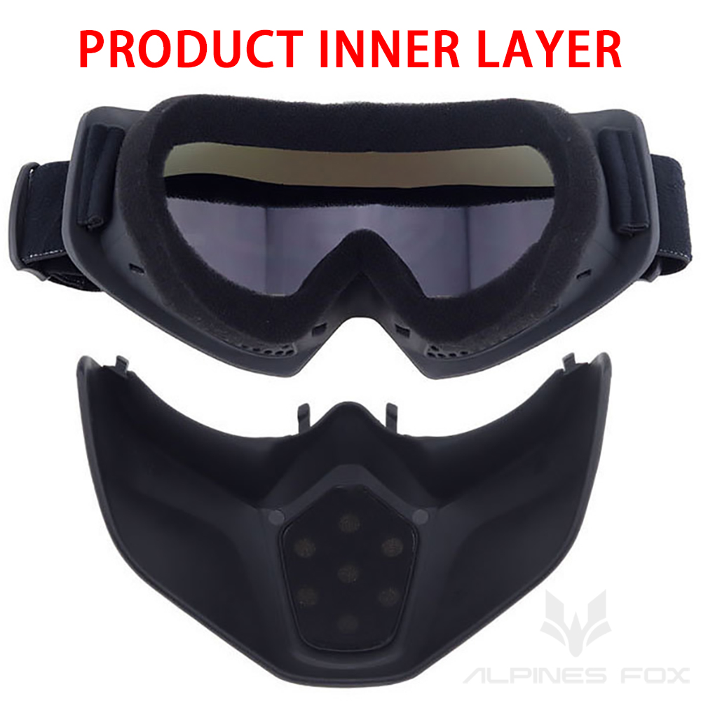 نظارات واقية للدراجات النارية  - مراجعة Motorcycle Gear Alpine وسعره