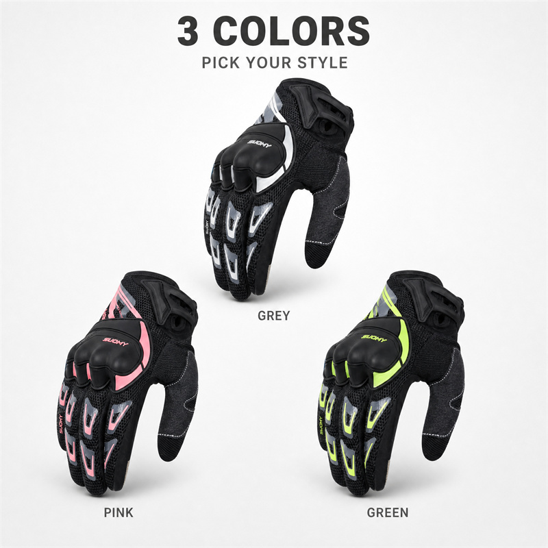 قفازات دراجات نارية للصيف والش - مراجعة Xs Motorcycle Gear وسعره