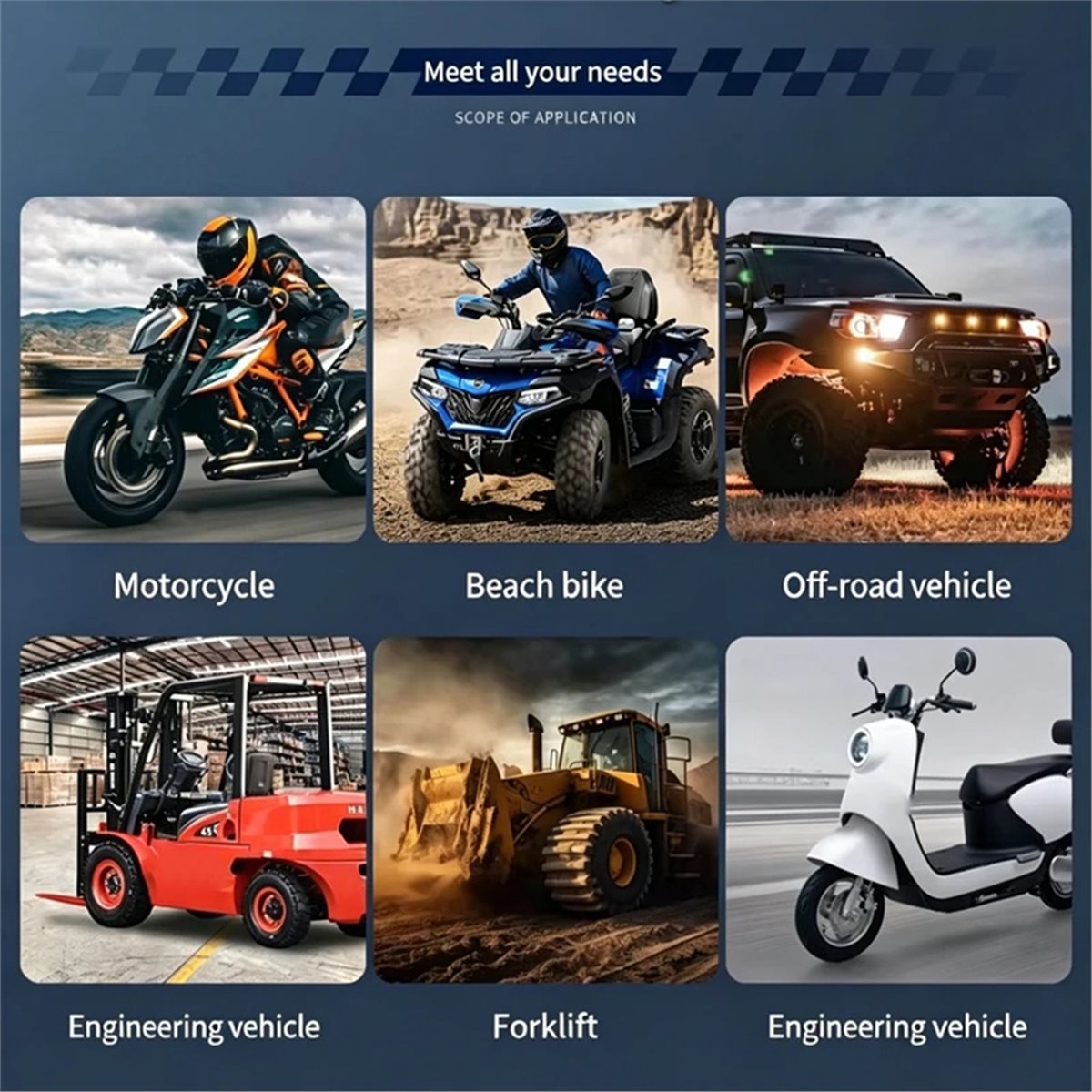 مصباح أمامي LED بحجم 3 بوصات م - مراجعة Motorcycle Gear Manufacturers وسعره