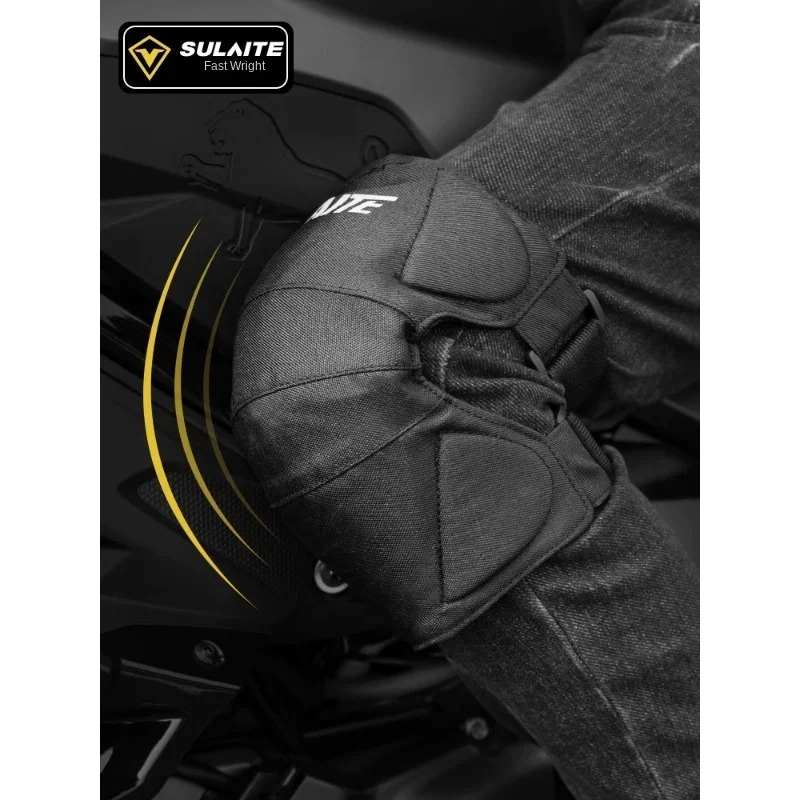 واقيات الركبة القابلة للتنفس ل - مراجعة Motorcycle Gear Slipping وسعره