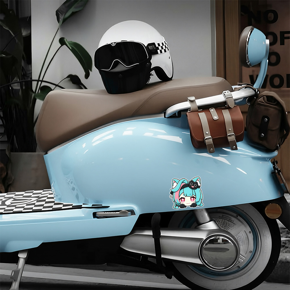 15 18 23 سم ملصقات سيارات لطيف - مراجعة Motorcycle Gear Auto وسعره