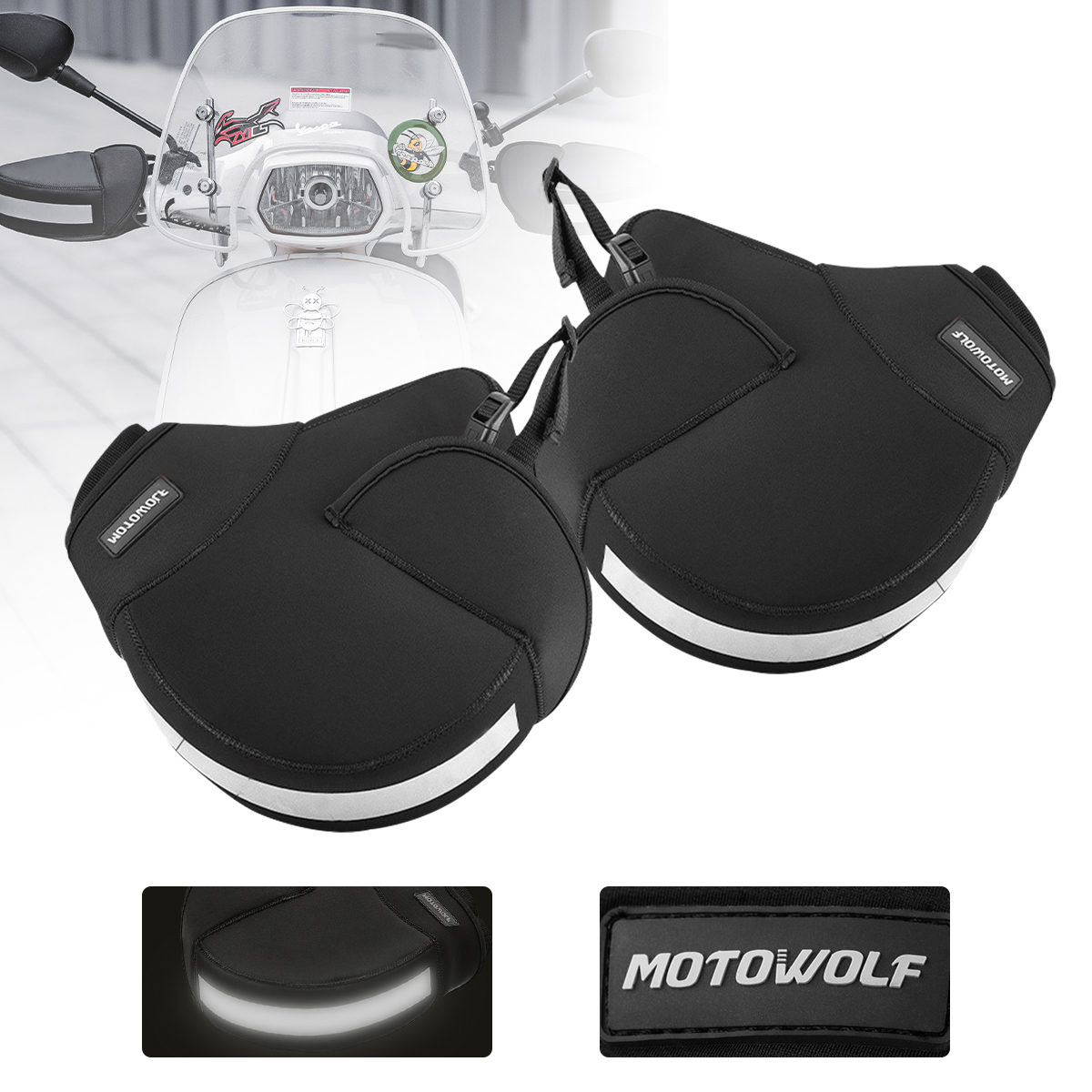 أغطية مقود الدراجات النارية ال - مراجعة Motorcycle Gear Icon وسعره