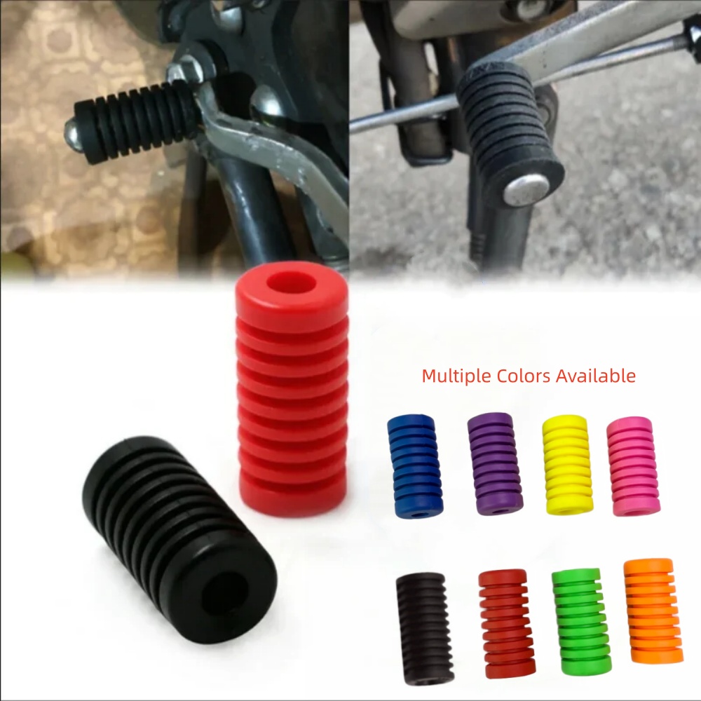 قطعة واحدة من غطاء دواسة مطاطي - مراجعة Motorcycle Gear Pedal وسعره