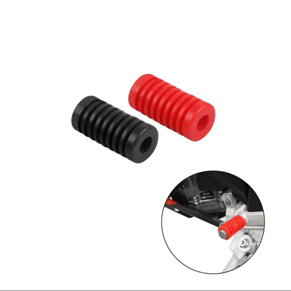 قطعة واحدة من غطاء دواسة مطاطي - مراجعة Motorcycle Gear Pedal وسعره