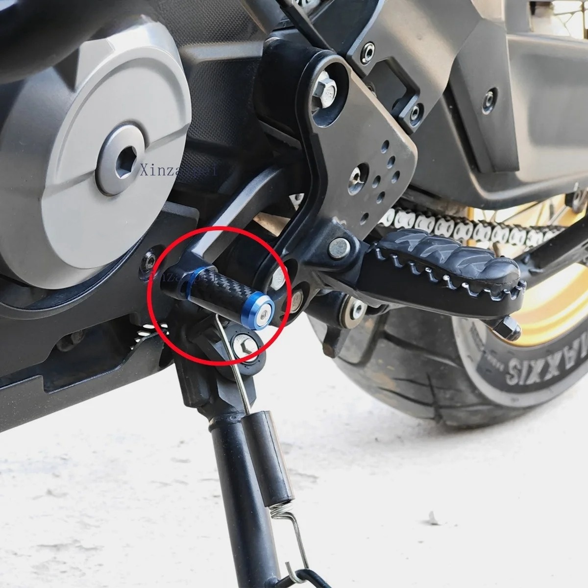 ذراع تبديل السرعة من ألياف الك - مراجعة Motorcycle Gear Pedal وسعره