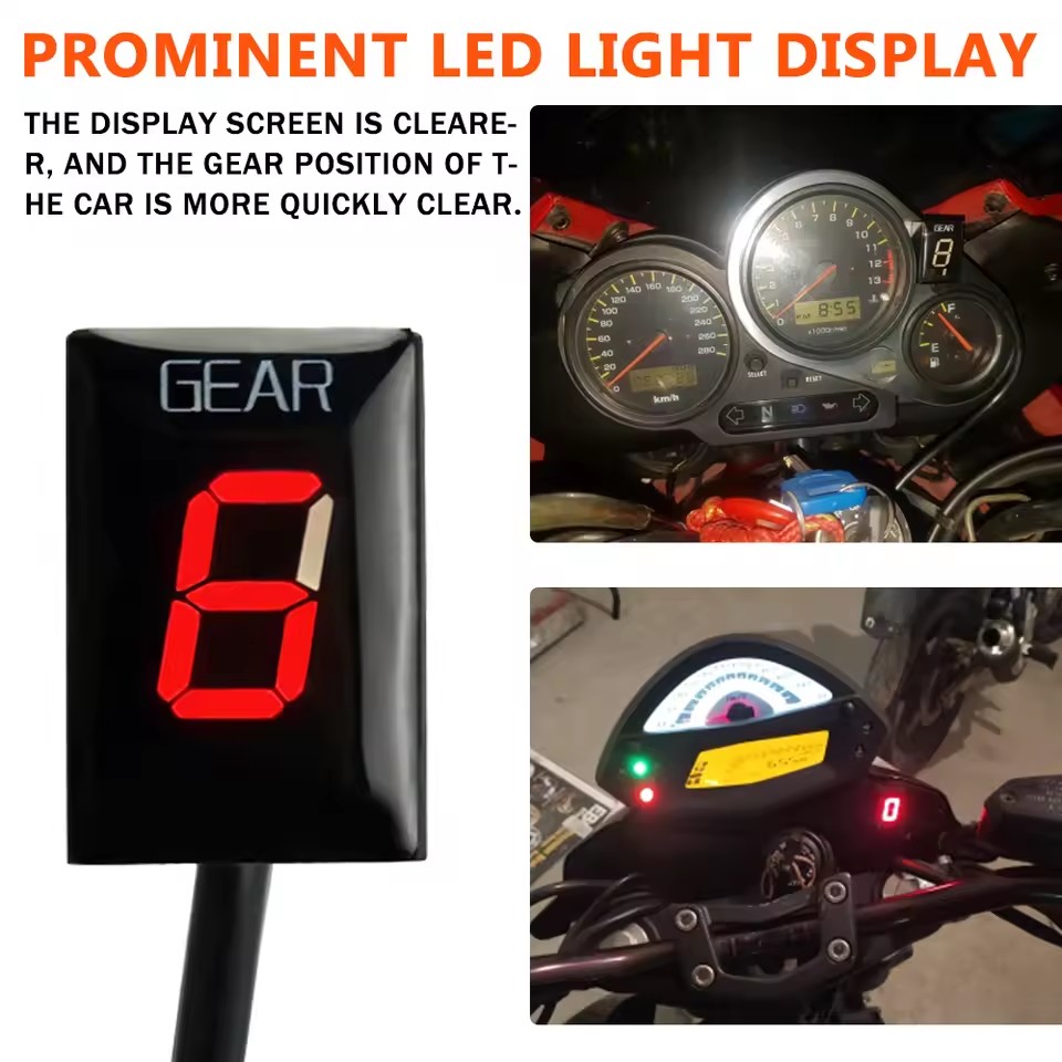 لموديلات ترايمف تايجر 800 بدون - مراجعة Motorcycle Gear Indicator وسعره